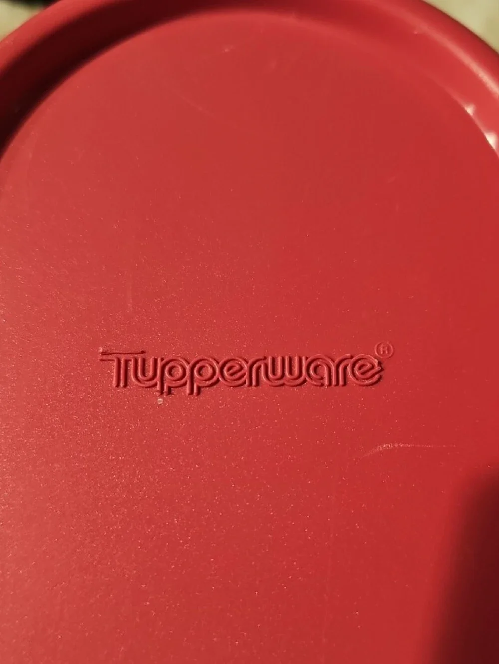 Tupperware Translucent Food Storage Containers with Pink Lids - Set of 3
